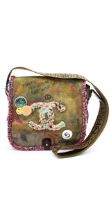 Chanel Graffiti On The Pavements Shoulder Bag