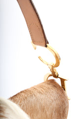 Dior Mohawk Fur Saddle Bag