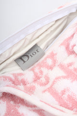 Dior Monogram Terry Cloth Bag