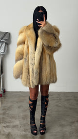 Vintage Fox Fur Coat