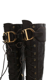Dior Croc CD Logo Boots