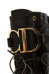 Dior Croc CD Logo Boots