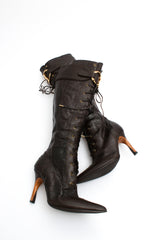 Dior Croc CD Logo Boots