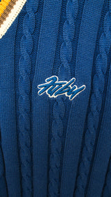 Fubu Blue Knit Top