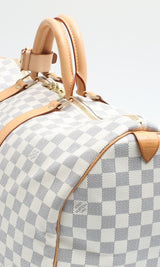 Louis Vuitton Damier Azur Keepall 50