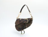 Dior Camo Saddle Bag