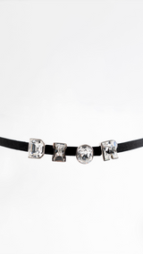 Dior Diamante Logo Choker