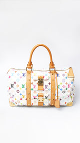 Louis Vuitton X Takashi Murakami Monogram Keepall 45
