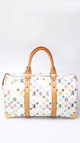 Louis Vuitton X Takashi Murakami Monogram Keepall 45