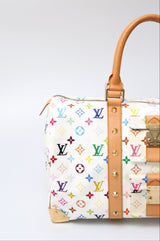 Louis Vuitton X Takashi Murakami Monogram Keepall 45