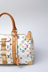 Louis Vuitton X Takashi Murakami Monogram Keepall 45