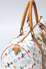 Louis Vuitton X Takashi Murakami Monogram Keepall 45