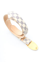 Louis Vuitton Damier Azur Belt