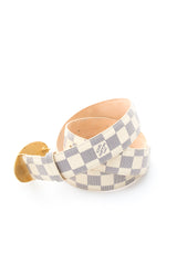 Louis Vuitton Damier Azur Belt