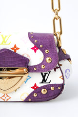 Louis Vuitton X Takashi Murakami Monogram Croc Marilyn Bag