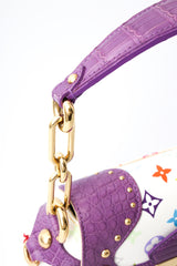 Louis Vuitton X Takashi Murakami Monogram Croc Marilyn Bag