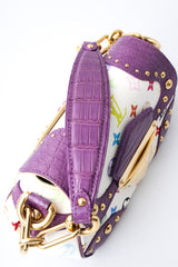 Louis Vuitton X Takashi Murakami Monogram Croc Marilyn Bag