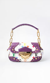 Louis Vuitton X Takashi Murakami Monogram Croc Marilyn Bag