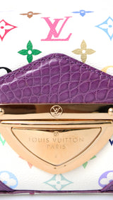 Louis Vuitton X Takashi Murakami Monogram Croc Marilyn Bag