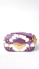 Louis Vuitton X Takashi Murakami Monogram Croc Marilyn Bag