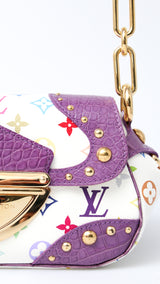 Louis Vuitton X Takashi Murakami Monogram Croc Marilyn Bag