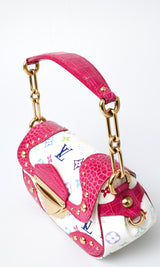 Louis Vuitton X Takashi Murakami Monogram Croc Marilyn Bag