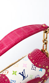 Louis Vuitton X Takashi Murakami Monogram Croc Marilyn Bag