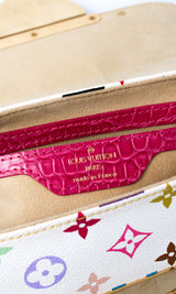 Louis Vuitton X Takashi Murakami Monogram Croc Marilyn Bag