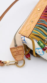 Louis Vuitton X Takashi Murakami Monogram Fringe Mini Pochette