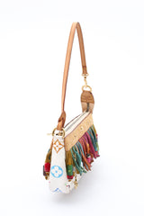 Louis Vuitton X Takashi Murakami Monogram Fringe Mini Pochette