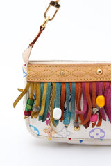 Louis Vuitton X Takashi Murakami Monogram Fringe Mini Pochette