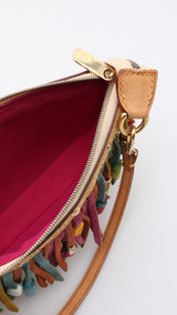 Louis Vuitton X Takashi Murakami Monogram Fringe Mini Pochette