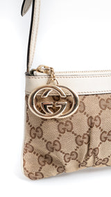 Gucci Monogram Crossbody Pochette