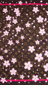 Louis Vuitton X Takashi Murakami Monogram Cherry Blossom Scarf