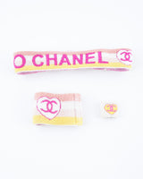 Chanel Coco CC Hairband Set