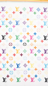 Louis Vuitton X Takashi Murakami Monogram Scarf