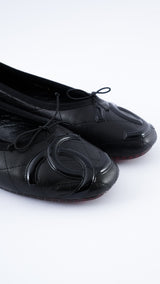Chanel Cambon Ligne Ballet Flats - EU 39