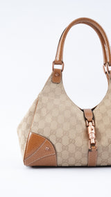 Gucci Monogram Jackie Shoulder Bag