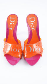 Dior Logo Jelly Heels - EU 37