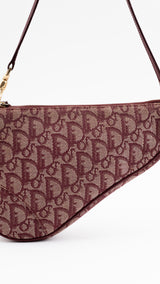 Dior Monogram Mini Saddle Bag