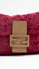 Fendi Shearling Baguette