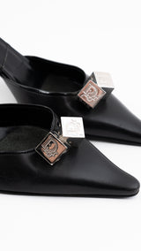 Dior Leather Gambler Heels - EU 35