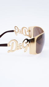 Dolce & Gabbana Logo Sunglasses