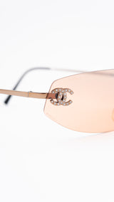 Chanel Rimless Sunglasses