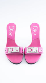 Dior Logo Heels - EU 36.5
