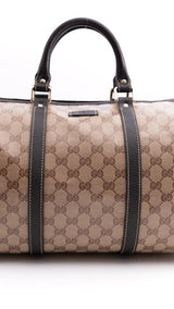 Gucci Monogram Boston Bag