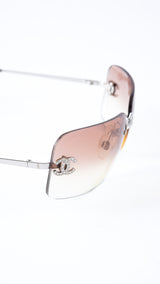 Chanel Rimless Sunglasses