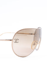 Chanel CC Crystal Sunglasses