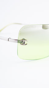 Chanel Rimless Sunglasses