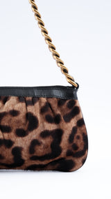 Dolce & Gabbana Leopard Print Mini Shoulder Bag